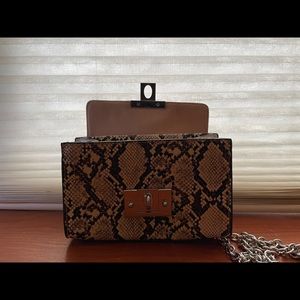 Sam Edelman Crocodile Leather Crossbody Bag